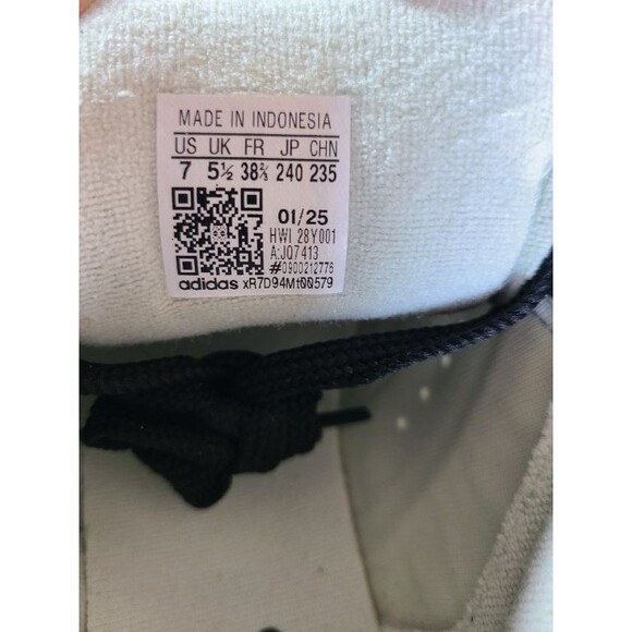 Adidas Campus 00s Linen Green US 7 – Black Leather Stripes, Gum Sole, JQ7413 - Picture 5 of 8